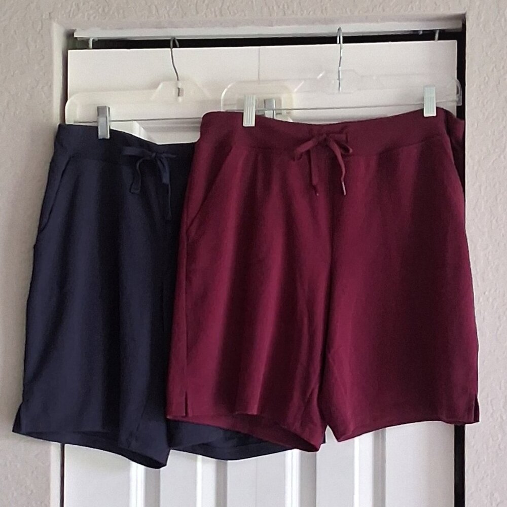 Athletic Works 2 Pairs of Shorts Women's Size 12/14
